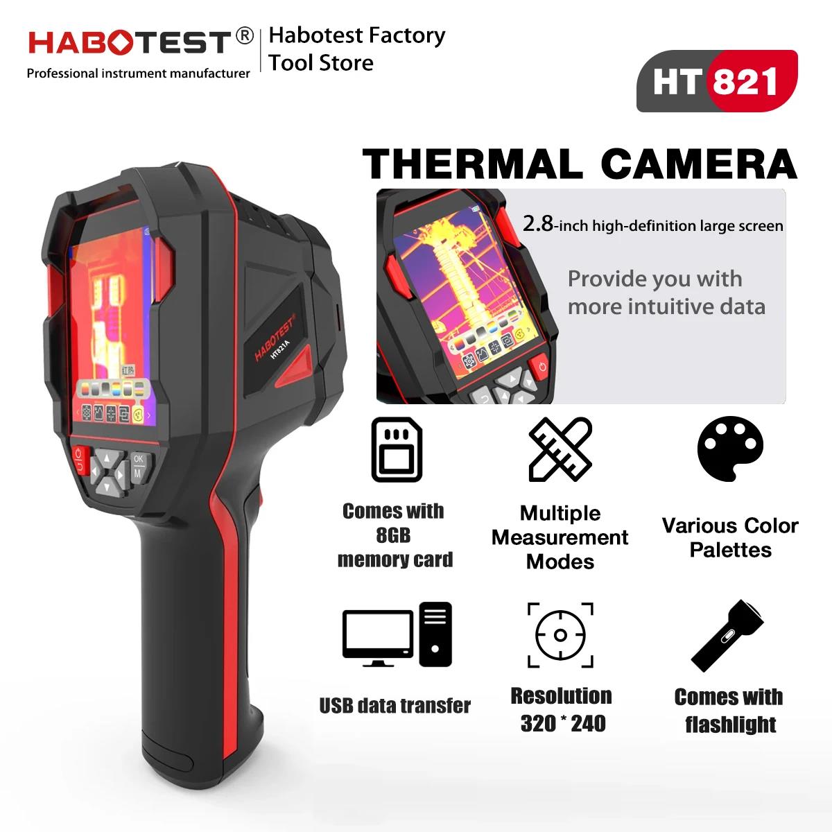 Nf 521 Thermal Imaging Camera - HABOTEST HT821A Thermal Camera 96X96 Pixels