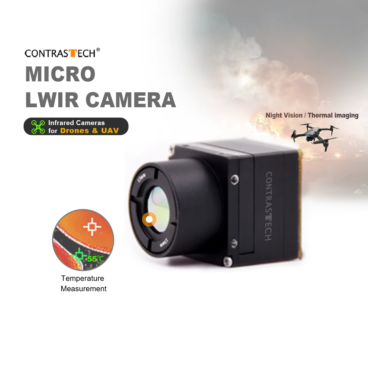 Thermal Module 640X512 Core - 640x512 LWIR Shutterless Radiometric Thermal Imaging