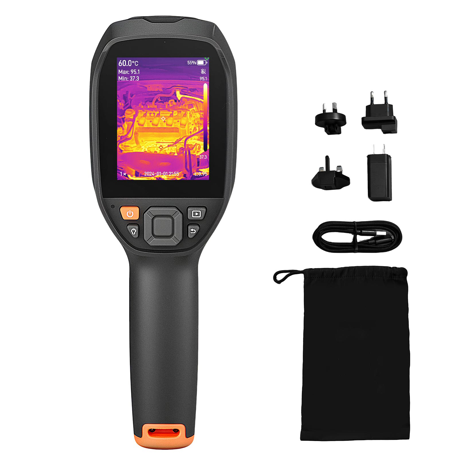 Thermal Imaging Camera 256X192 - VEVOR Pro Thermal Imaging Camera 512