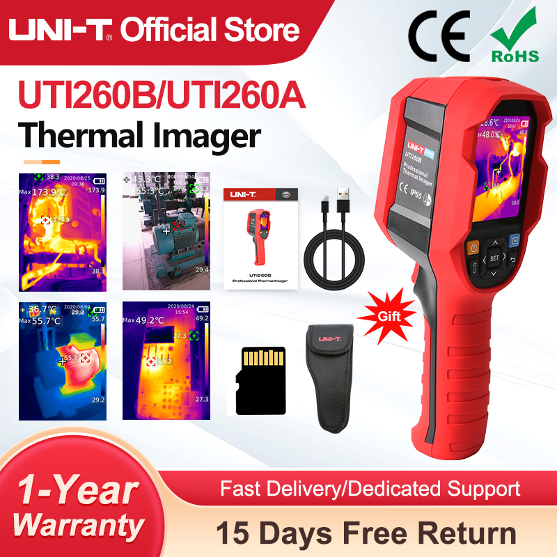 UNI-T UTI260B UTI260A Thermal  - Thermal Imaging Camera 256X192 review and price