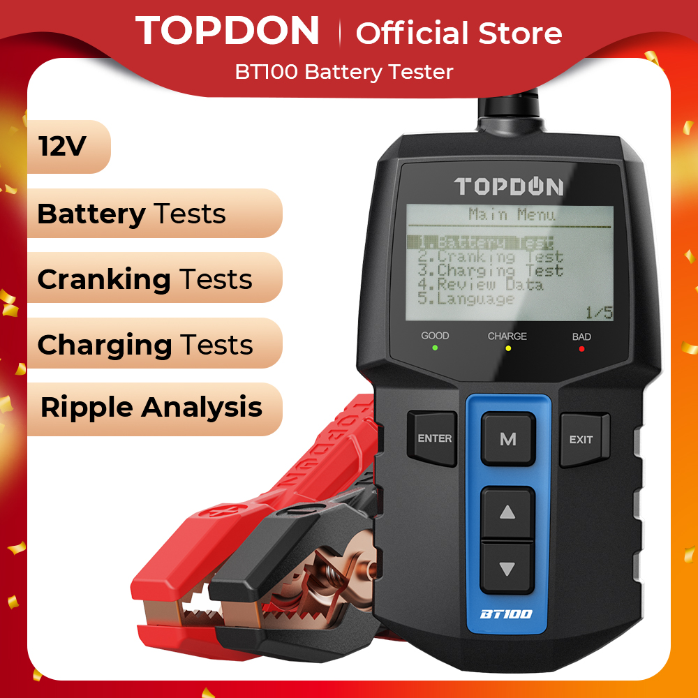 TOPDON BT100 12V Car Battery T - Topdon Tc001 Thermal Camera review and price