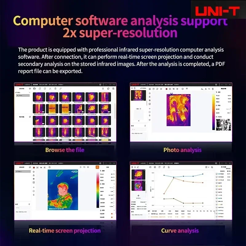 UNI-T UTI260B+ UTI165B+ Handhe - Nf 521 Thermal Imaging Camera review and price