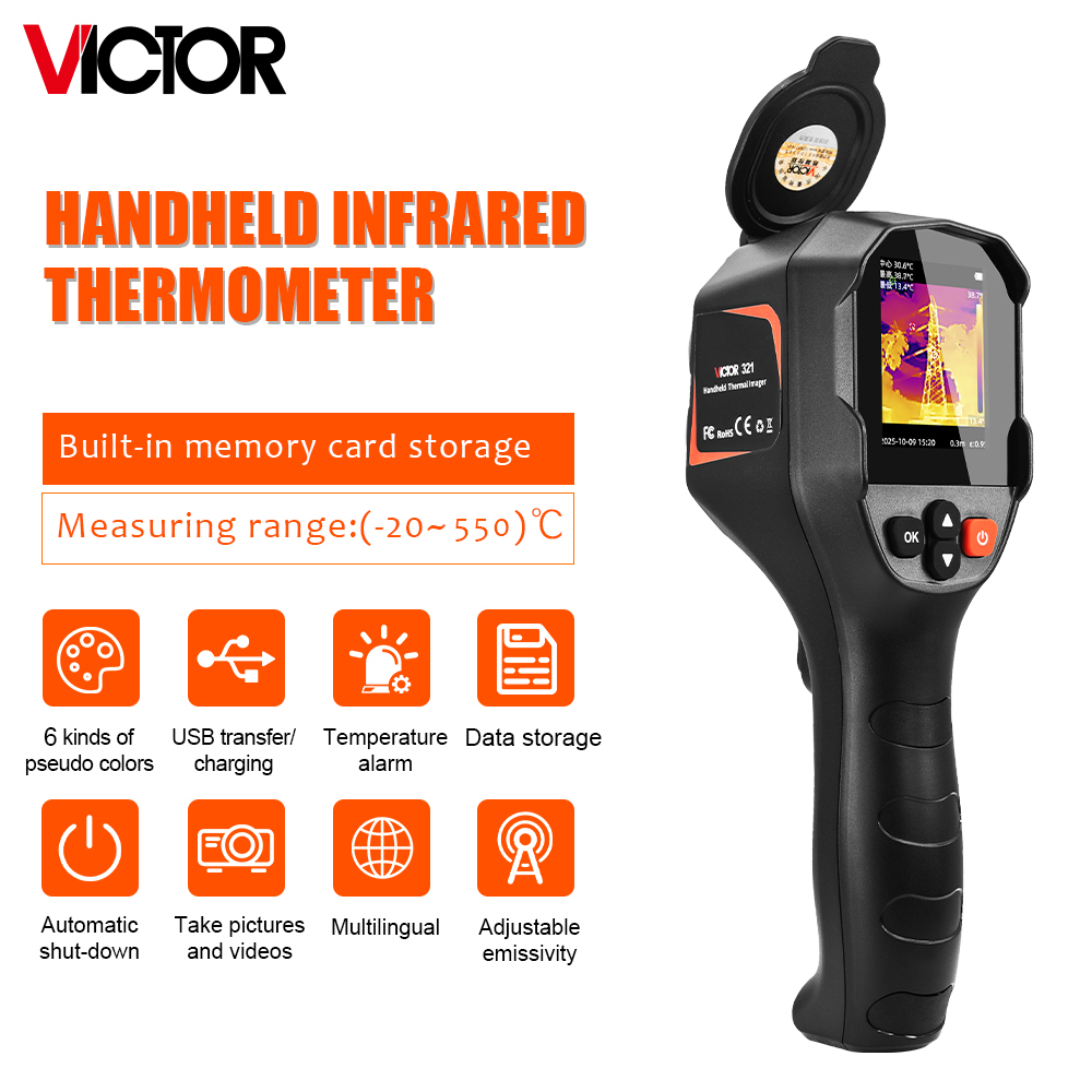VICTOR 31 Handheid Infrared Th - Nf 521 Thermal Imaging Camera review and price