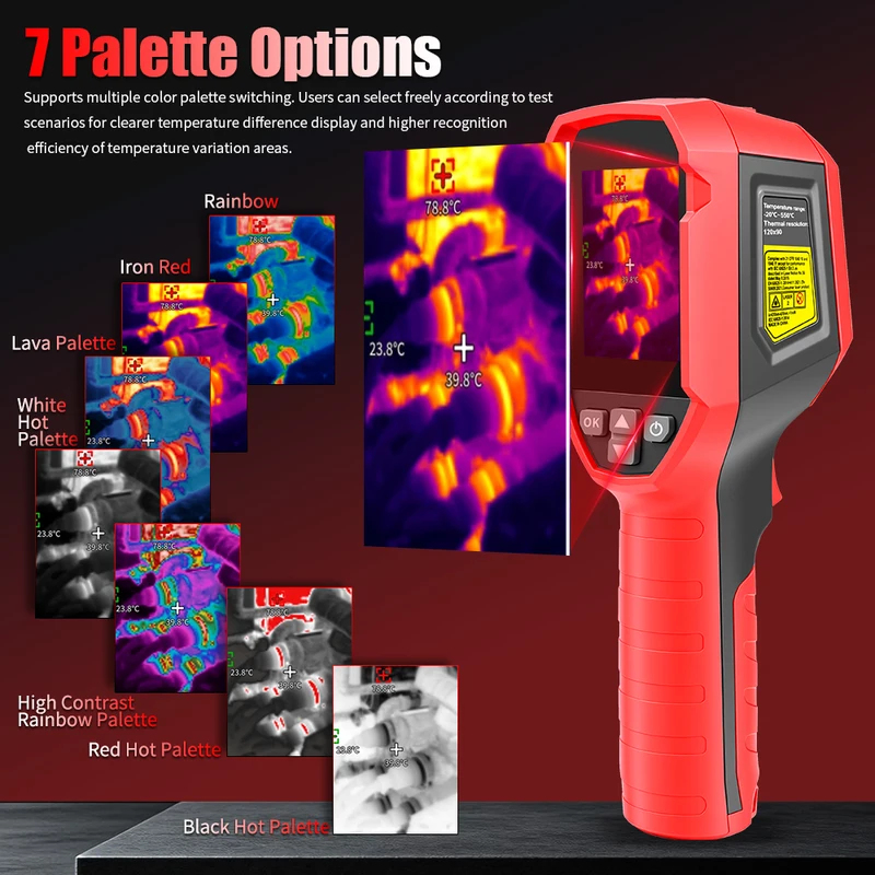 UNI-T UTi120S PLUS Thermal Cam - Nf 521 Thermal Imaging Camera review and price