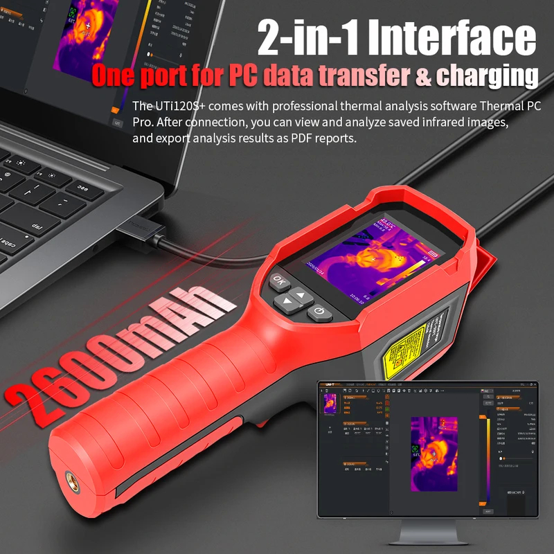 UNI-T UTi120S PLUS Thermal Cam - Nf 521 Thermal Imaging Camera review and price