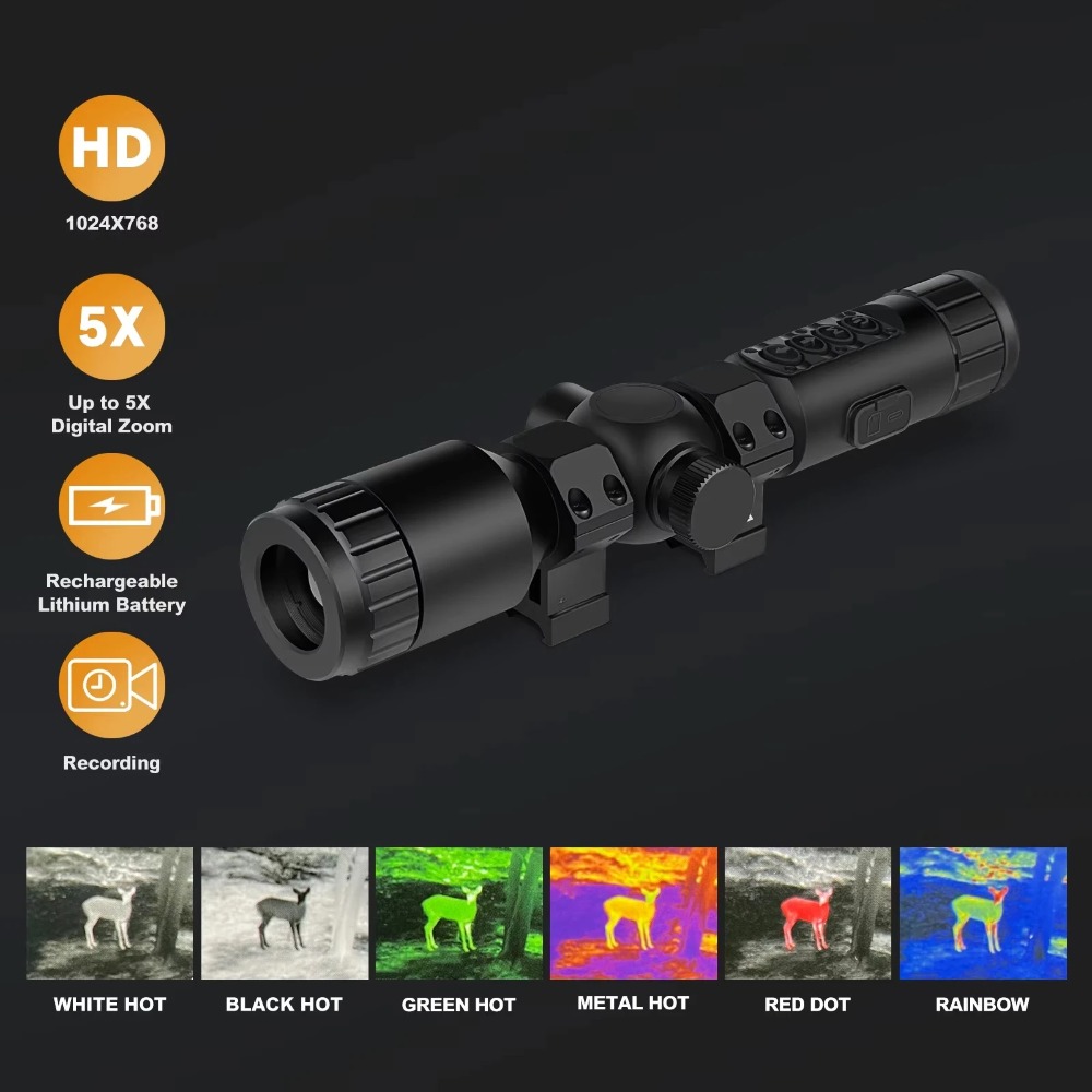 2x-5x TGS300 1024x768 2-5x Mul - Thermal Scope Night Vision Monocular review and price