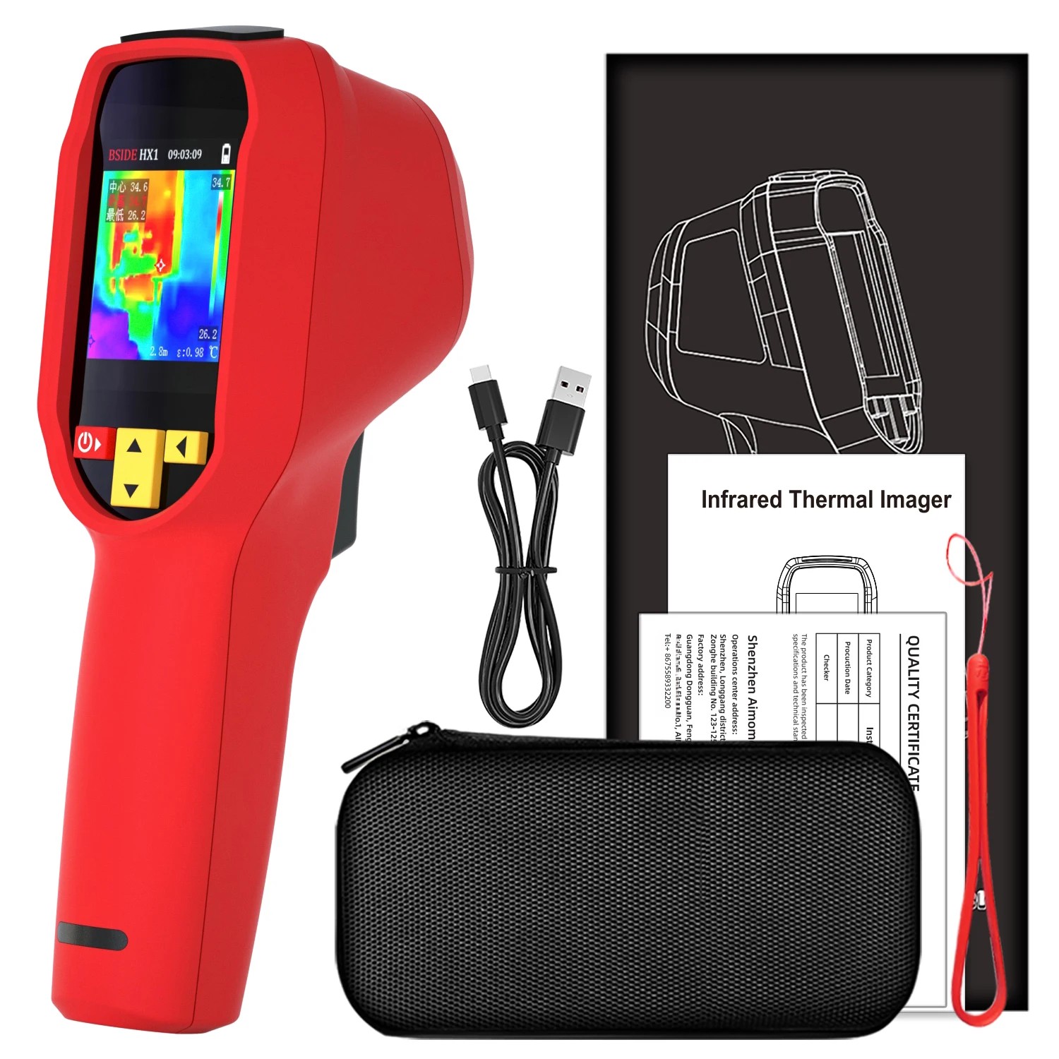 BSIDE HX1 240X240 Thermal Imag - Thermal Imager Pcb Repair review and price