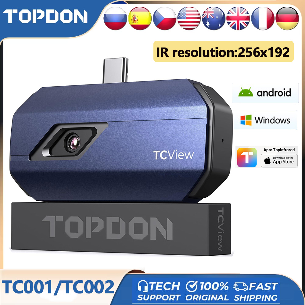 TOPDON TC001/TC002/TC002C DUO  - Topdon Tc001 Thermal Camera review and price