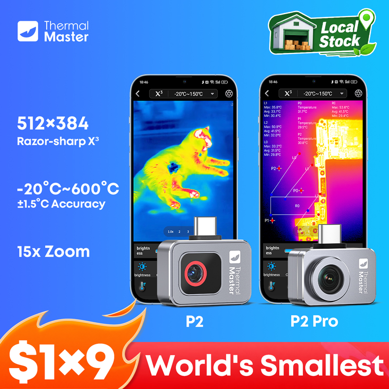 P2//P2Pro Thermal Imaging Came - Infiray P2 Pro Macro Lens review and price
