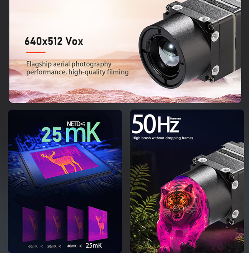 New Arrival 640x512 FPV Drone  - Hunting Thermal Imaging Scope review and price