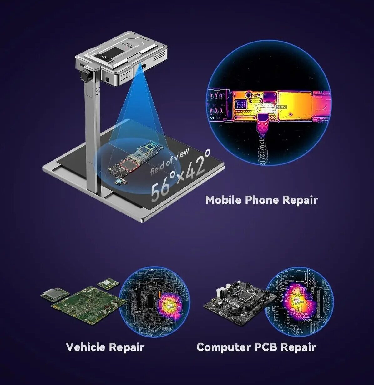 LANGCHI SHIRYCAN III 4K Infrar - Pcb Short Circuit Thermal Diagnostics review and price